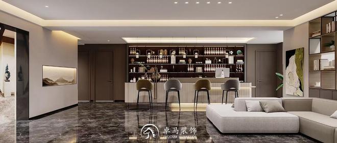博魚(中國)官方網(wǎng)站貿(mào)易裝修：卓馬打造貿(mào)易空間的本性化與功用化并重(圖4)